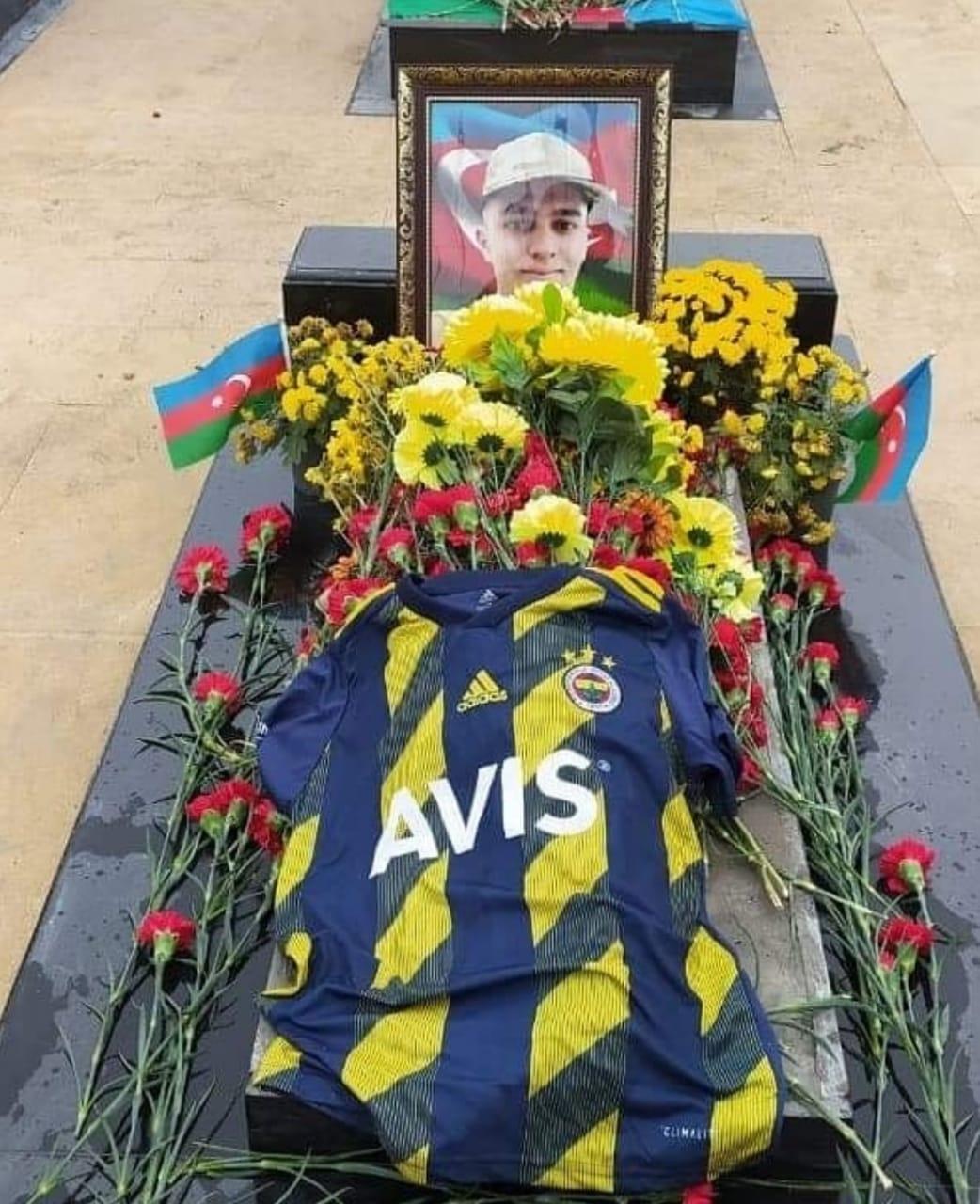 "Fənərbağça" klubunun saytı şəhidimiz barəsində yazdı